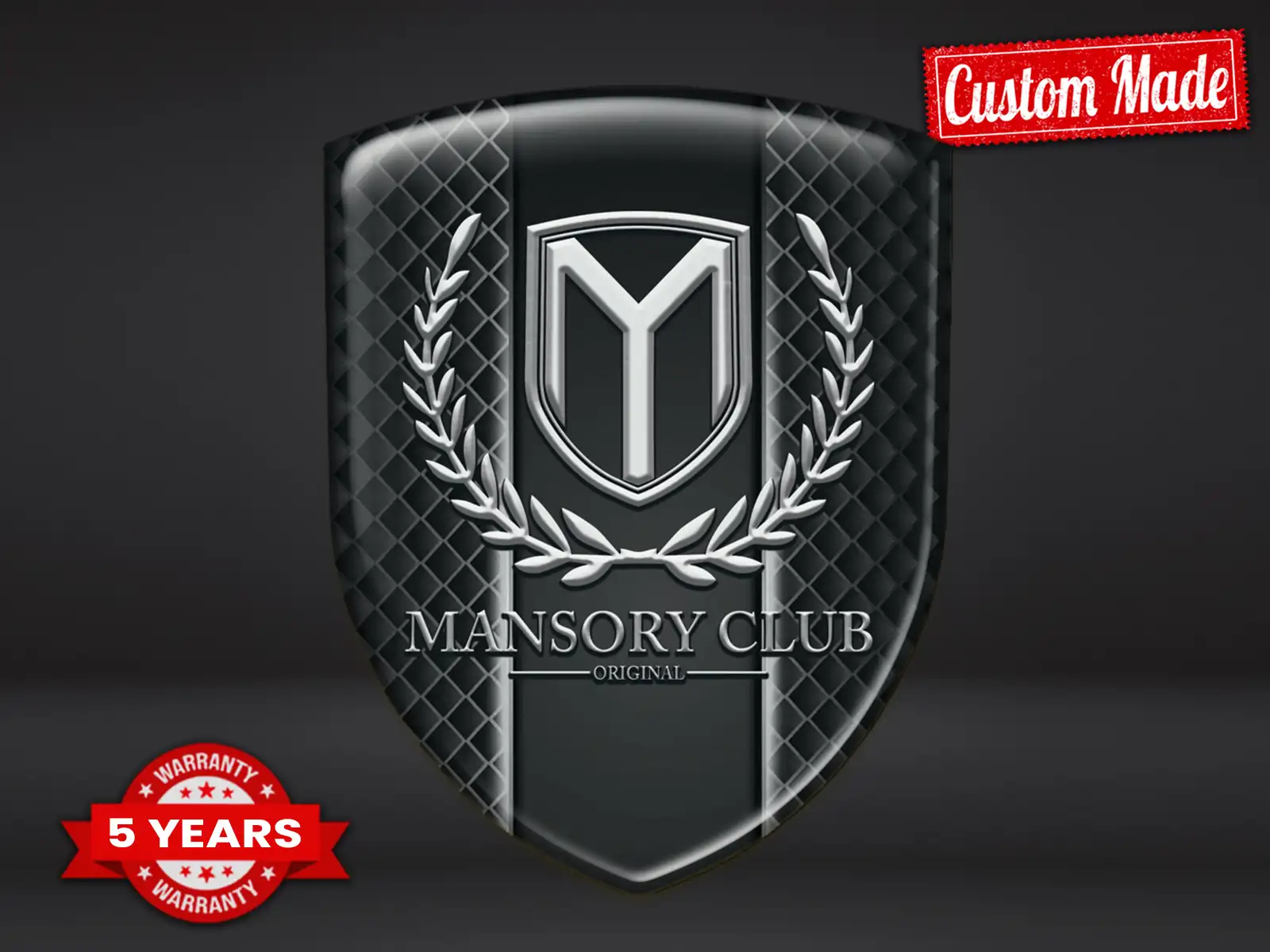 Mansory Logosticker Limitiert Stabil Professionell